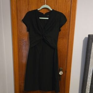 Banana Republic Elegant Black Midi Dress
